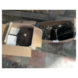 Napkin Holder, S&P Shakers (few tops), +