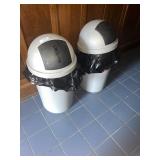 (2) Trash Cans