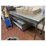 Stainless Steel Table, 30x84"