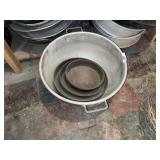 Aluminum Mixing Bowl, Steamer, & Large Woks