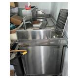 (2) SS Commercial Kitchen Work Stations +