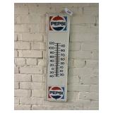 Vintage Pepsi Thermometer (metal)