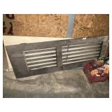 Very Unique Slatted Door + Other Wood Door