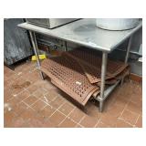 Stainless Steel Prep Table, 48x30"