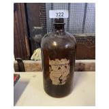Brown Medicine Bottle
