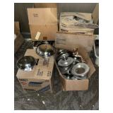 SS Asian Restaurant Table Servers & Lids