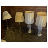 (4) Vintage Table Lamps