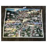 Vincennes IN Promotional Advertising Map from