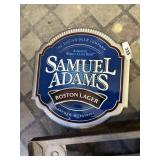 Samuel Adams Metal Advertising Sign