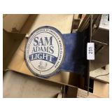 Sam Adams Flanged Sign