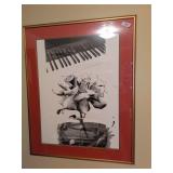 Piano Key Framed Wall Art