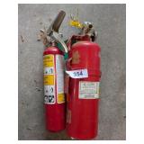(2) Fire Extinguishers
