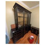 (4) Pc Jasper Cabinets Asian Theme Unit