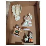(1) Lefton Child Doing Art Work Figurine &