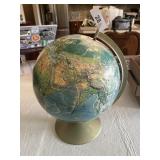 Vintage Circa 1960s World Globe
