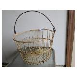 Antique Wire Egg Basket