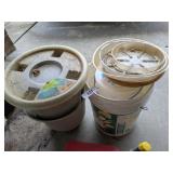 Buckets, Flower Pots & Plant Caddy
