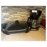 Toastmaster Coffee Maker + Electric Skillet