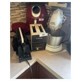 Mixer, Toaster, Bacon Cooker