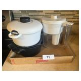 Brita Water Pitcher, Rice Steamers