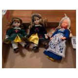 (3) Collectible Dolls