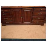 Jasper Cabinet Mahogany Finish Credenza