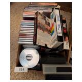CDs, DVDs & VHS