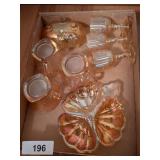 Peach Iridescent Pieces