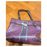 Purple Coach Purse