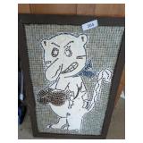 Hand Crafted Dubois Jeep School Mascot Wall Art