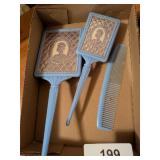 Vintage Dresser Set (Possible Bakelite)