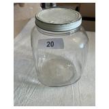 Vintage Square Jar