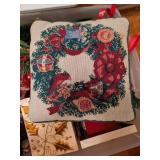 Under Bed Tote w/ Lid Full Of Christmas