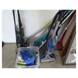 Assorted Floor Cleaning Items