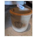Uhl Pottery Stoneware 1/2 Gallon Jar