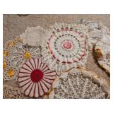 Assorted Crocheted Doilies