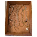 Assorted Gold Tone & Silver Tone Necklaces