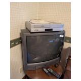 Older 27" GE Television & VCR VHS, DVD Combo