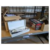 Emulsion Blender Appears NIB, Egg Poacher, +