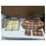 Longaberger Bag Set & Other Longaberger Bag