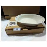 NIB Blue Longaberger Get Together Bowl