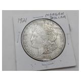 1921 Morgan Silver Dollar