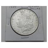 1889 Morgan Silver Dollar