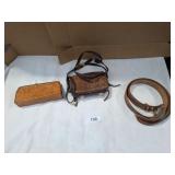 Small Purse, Hand Wallet & Belt
