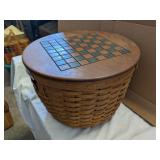 Longaberger Basket w/ Plastic Liner &