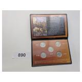 5 Years of Buffalo Head Nickels Set