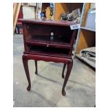 Small End Table w/ Hole For Charger Wires &