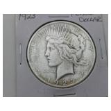 1923 Peace Silver Dollar