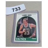 NBA Hoops Larry Bird Basketball Card in
