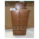 Vintage Hanging Spice Cabinet